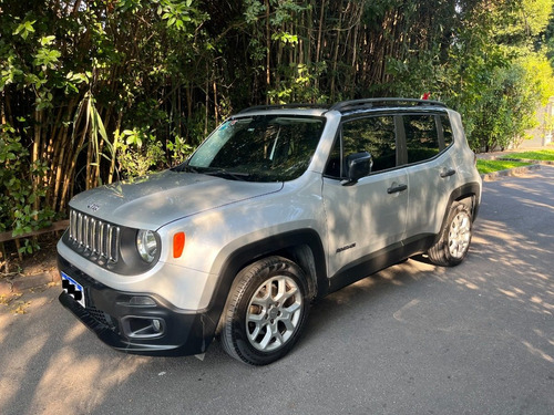 Imagen 1 de 20 de Jeep Renegade 1.8 Automatica Sport Plus Año 2018 Gris Plata