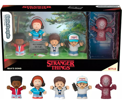 Little People Collector Set 4 Figs Stranger Things Max Song 