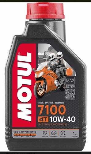 Imagen 1 de 1 de Motul 10w40 Full Sintético 7100