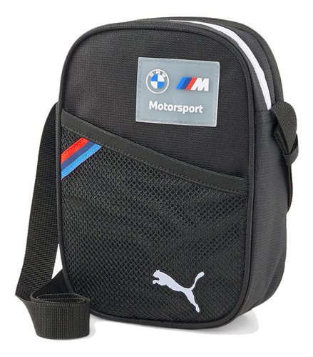 Bolso Puma Bmw Mms Portable Hombre-negro Color Negro