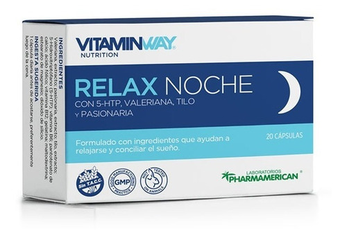 Relax Sedante Natural En Capsulas, Stress