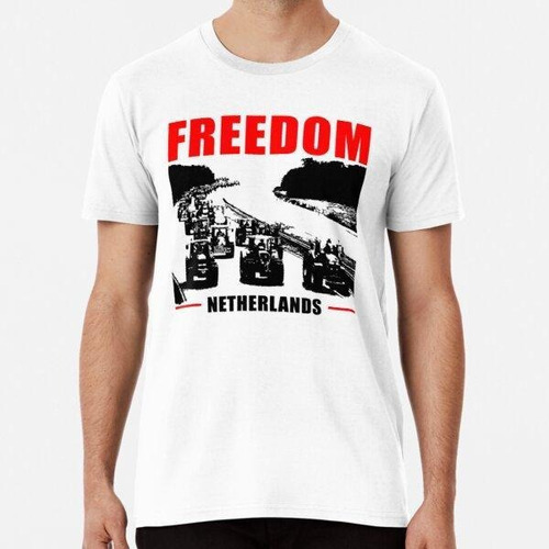 Remera Farmer Freedom Países Bajos Tractor Convoy - Camiseta