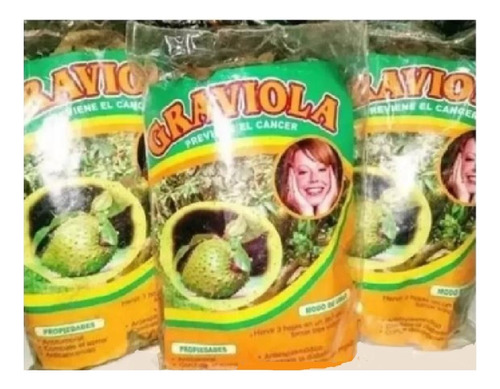 Graviola En Hojas Secas -  Pack 7 Sobres $ .... 10.000 -