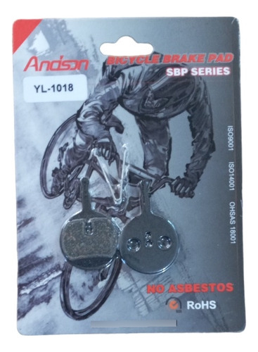 Pastillas De Frenos Para Bicicleta Andson Yl-1018