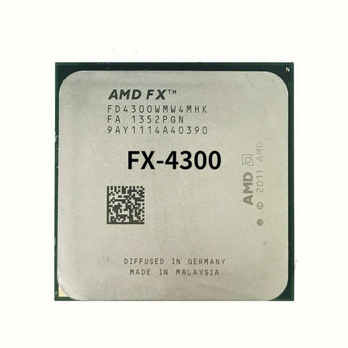 Procesador Amd Fx 4300 / Am3