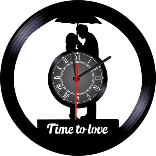 Reloj Vinilo Lp Amor Y Parejas/ Vinyl Clock Love Couples