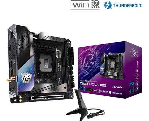 Mother Asrock Z890i Nova Wifi Lga1851 Ddr5