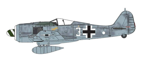Airfix Focke-wulf Fw190a-8 A01020a 1:72 Segunda Guerra Mundi