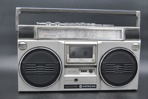 Antiguo Radio Grabador Hitachi Retro3 Vintage Viejo Funciona