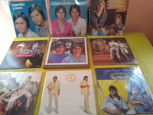 Dupla Sertaneja: Chitãozinho & Xororó/ Com 9 Lps De Carreira