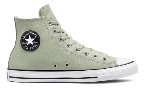 Agotamiento obtener silencio Tenis Converse De Piel Gris | MercadoLibre 📦