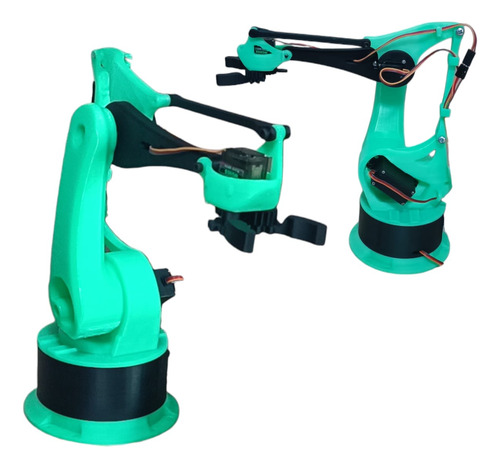 Kit De Brazo Mecánico Robot Compatible Con Arduino