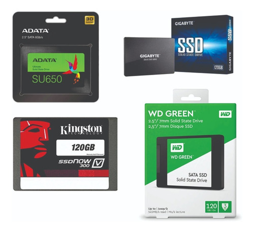 Disco Duro Estado Solido 120 Gb - Varias Marcas