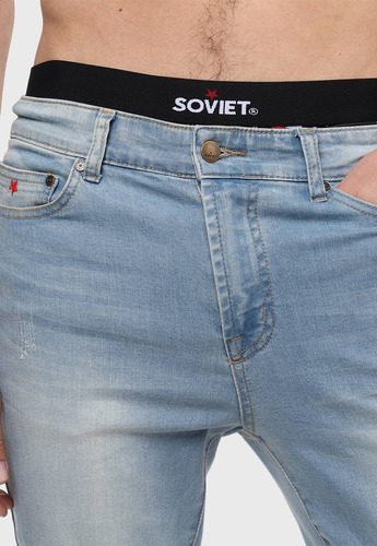 Imagen 3 de 4 de Jeans Hombre Soviet Svje388ce