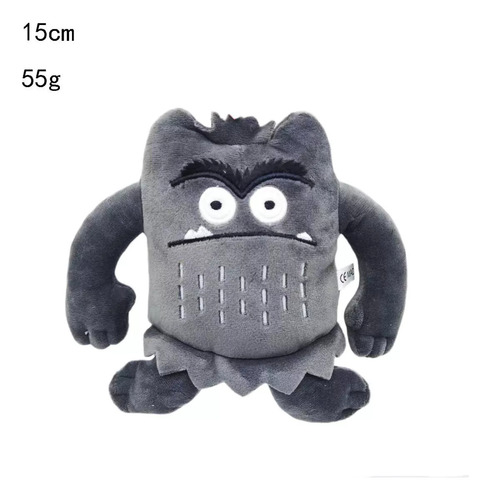 - Peluche Color Monster Mi Monstruo Emocional 6uds -