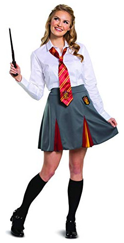 Womens Harry Potter Falda Mago Mundial Casa Vestido Tem...