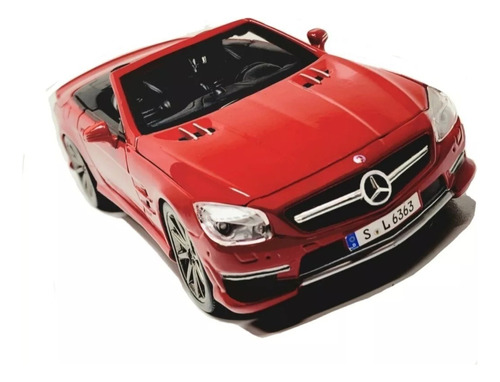 Mercedes Benz Sl 63 Amg Sangr3 1/24 Escala Maisto Luxe