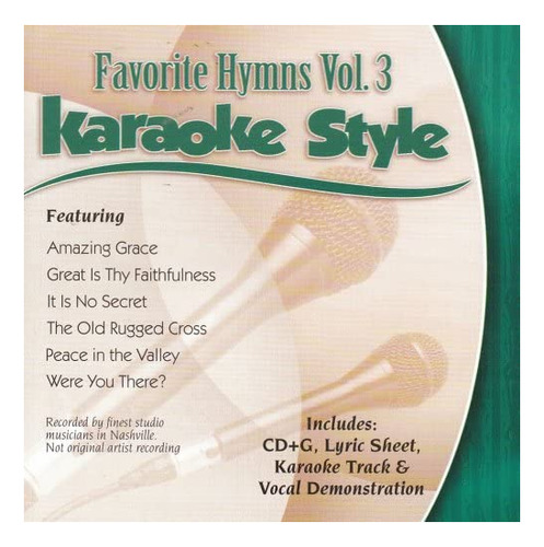 Cd: Daywind Estilo Karaoke: Himnos Favoritos, Vol. 3