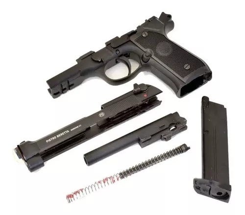 CO2 Pistola Beretta M92 A1 Automática Blowback - Envíos a todo México