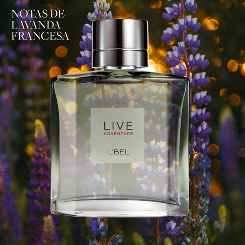 Perfume Live Adventure De L'bel Para Caballeros 100ml