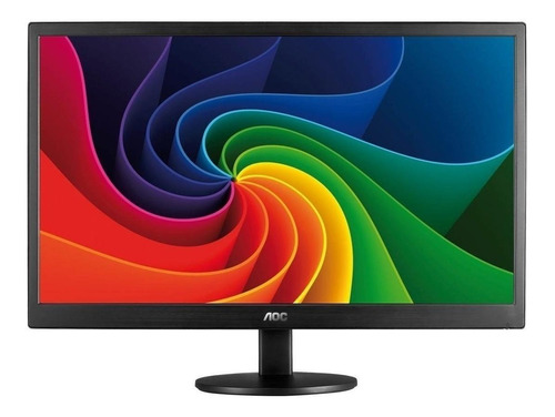 Monitor AOC E1670SWU led 15.6" negro 100V/240V