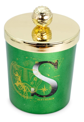 Harry Potter House Slytherin Vela De Cera De Soja Premium Co