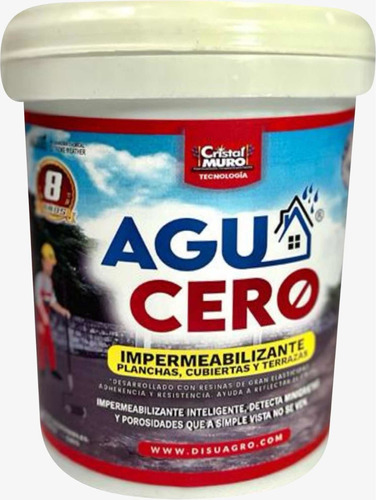 Agua Cero Impermeabilizante - gal a $100000