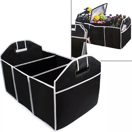 Organizador Para Cajuela Plegable Bolsas De Super Accesorios