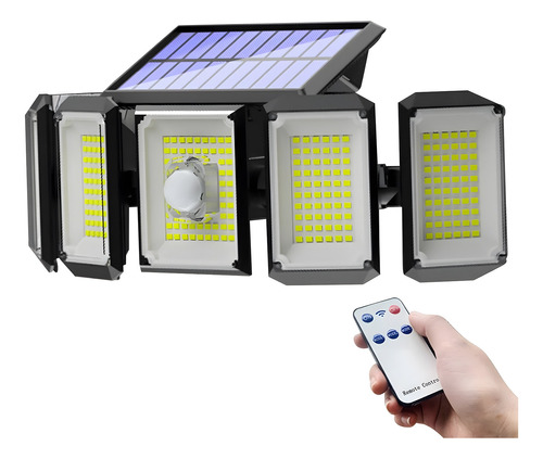 300led 100w Solar Lámpara De Pared Interior Exterior Sensor