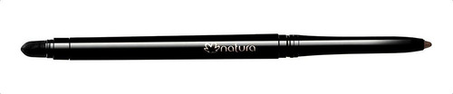 Delineador Retractil A Prueba De Agua Para Ojos Natura Ojos Negro Mate