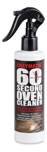 60 En Segundo Lugar Enzimática Horno Spray De Limpieza, 8 Oz