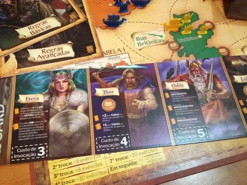 Jogo De Tabuleiro War Vikings Grow - O Jogo Da Estratégia