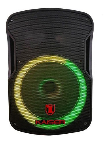 Imagen 1 de 5 de Bafle Kaiser Msa-6516mx Bluetooth Usb Fm Con Tri Y Mic Alamb Negro