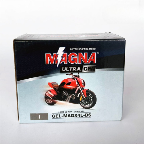 Batería Moto Magna Gel-magx4l-bs Honda Cb 110 - Hero Eco  