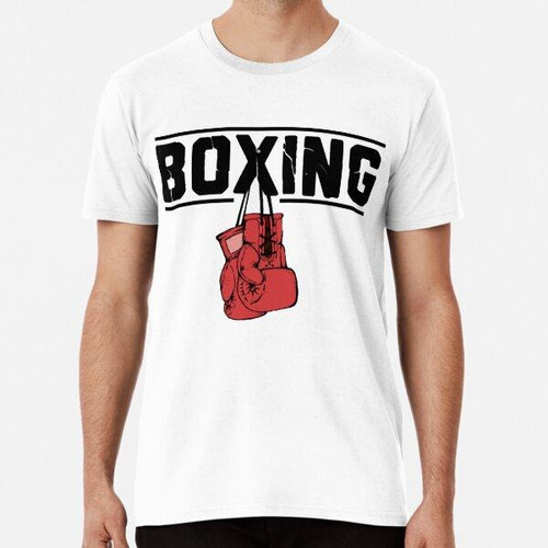 Remera Guantes De Boxeo I Love Boxing Fight Lover Algodon Pr