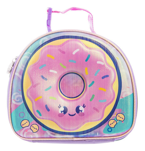 Kit Mochila Pastelitos Ruedas Original Lonch Lap Kinder Dona