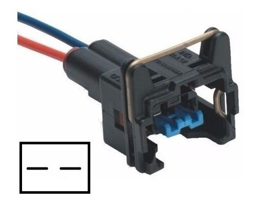 Plug Conector Chicote Atuador Marcha Lenta Ka Fiesta Endura