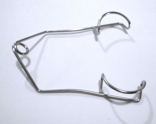 Blefaróstato Barraquer, Acero Inoxidable Kit Dos Piezas