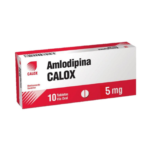 Amlodipina 5 Mg X 10 Tab (calox)