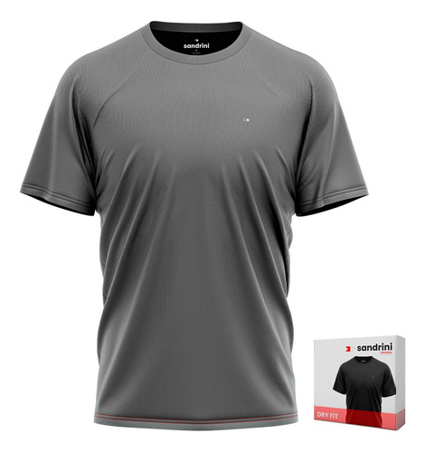 Camisa Termica Dry-fit Masculina Sandrini Esporte Academia