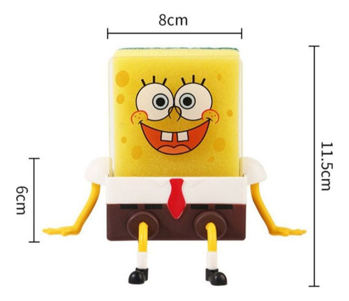 Soporte Para Esponja Bob Esponja Porta Esponja De Cocina