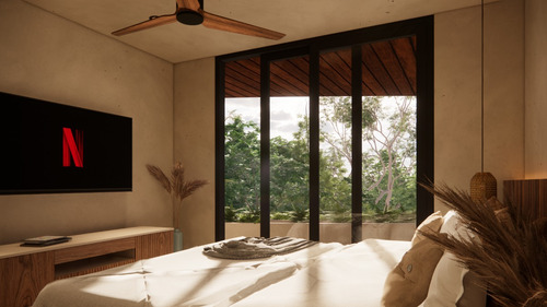 Departamento En Venta En Tulum, Quintana Roo, Zuná, Aldea Zamá Con Alberca Privada
