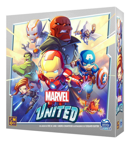 Marvel United Juego De Mesa En Español - Cmon