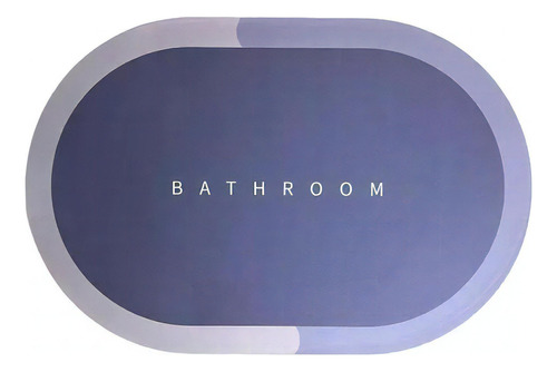 Tapete de baño Genérica Bathroom violeta