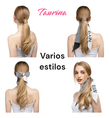 Coleta Extensión Ponytail Cola De Caballo+ Pañuelo P041 27/613