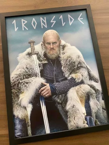 Quadro decorativo Bjorn Ironside Serie Vikings