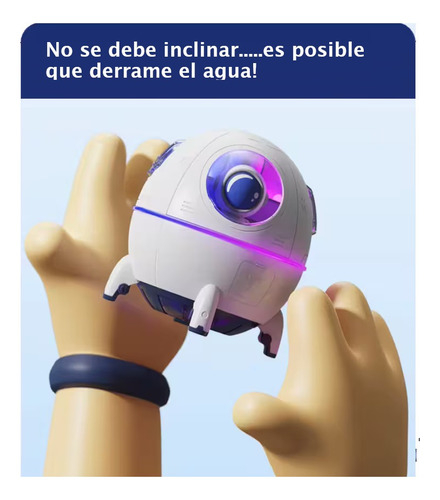 Difusor Para Hogar Cápsula Espacial (recargable)