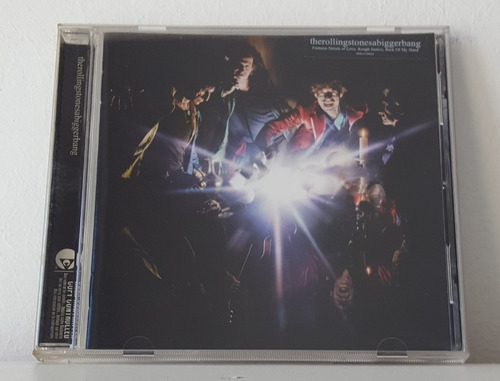 Rolling Stones A Bigger Band Cd Difusión + Sticker Lengua 