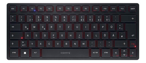 Teclado Cherry Kw 9200 Min Inalámbrico/negro