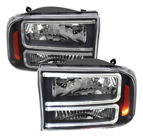 Par De Faros Delanteros Super Duty F250 F350 1999-2004